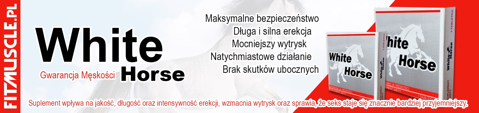 White Horse | Gwarancja Męskości | The white horse